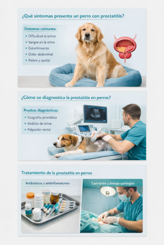 prostatitis en perros