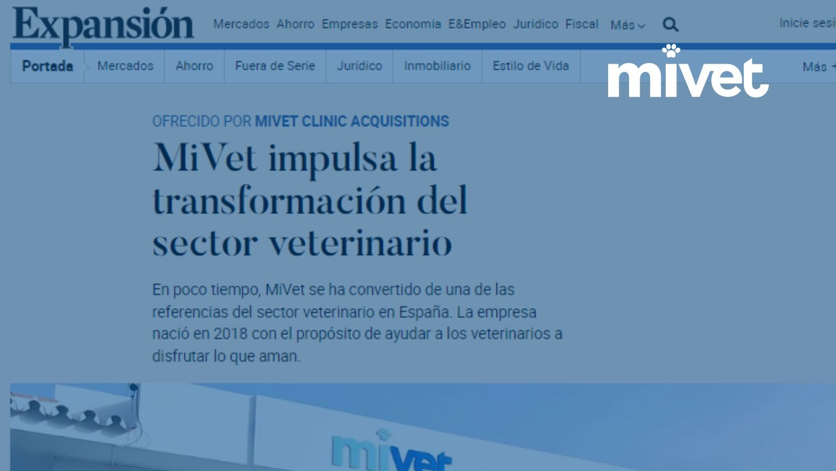 MiVet impulsa la transformación del sector veterinario.