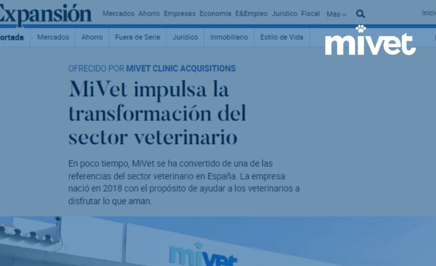 MiVet impulsa la transformación del sector veterinario