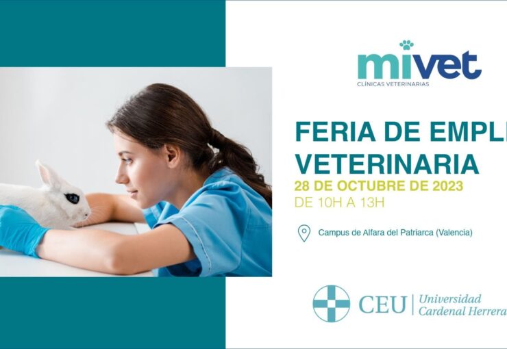 ¡Únete a MiVet en la Feria de Empleo del CEU Valencia!