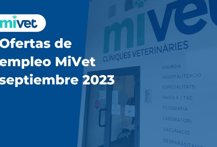 Ofertas de empleo veterinario septiembre MiVet