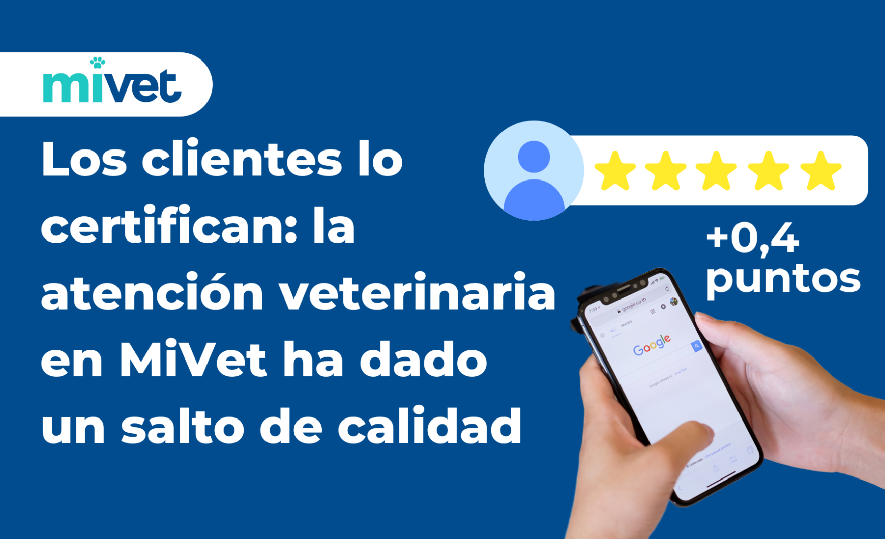 Los clientes lo certifican: la atención veterinaria en MiVet ha dado un salto de calidad