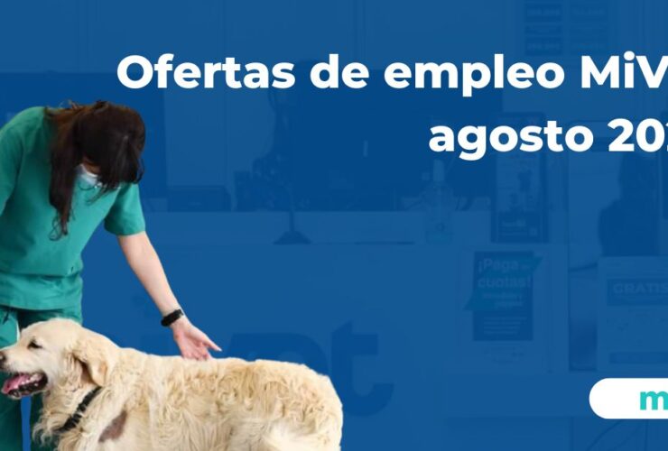 Ofertas de empleo veterinario agosto MiVet