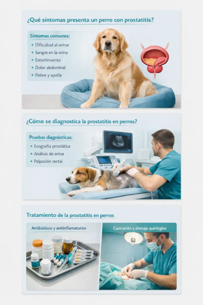 prostatitis en perros