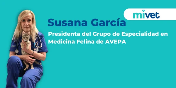Susana G. Pérez de Ayala Presidente del Grupo de Especialidad de Medicina Felina de AVEPA.