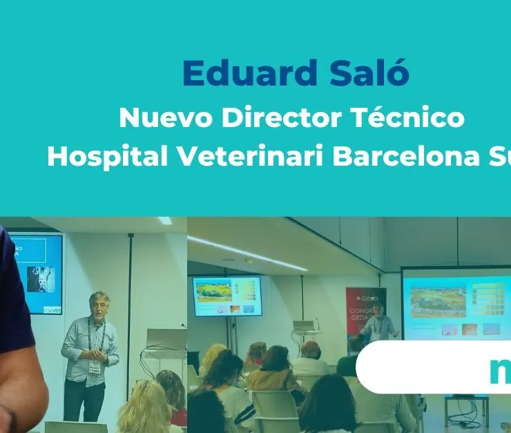 Eduard Saló, nuevo Director Técnico del Hospital Veterinari Barcelona Sud Eduard Saló, nuevo Director Técnico del Hospital Veterinari Barcelona Sud