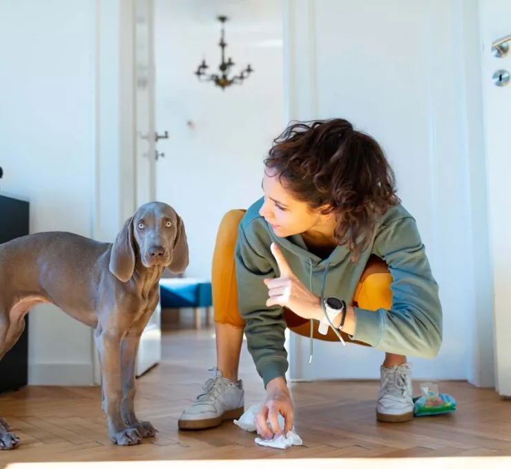 Incontinencia urinaria en perros: causas generales y en perros senior